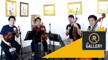 EVERYTHING by Michael Bublé (THE CON CORDA STRING QUARTET COVER) LIVE on The Gallery