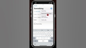 MacMost #Short – Send Email Later