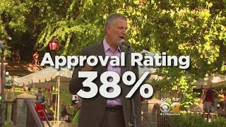 De Blasio's Approval Rating Wealth