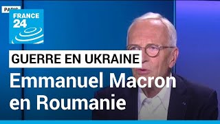 Visite d'Emmanuel Macron en Roumanie : 