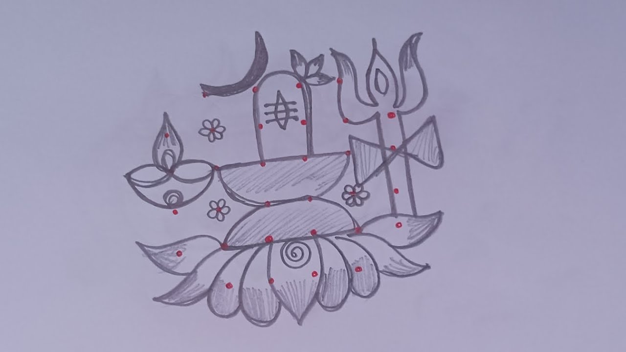 శివరత్రి స్పెషల్ #mana_intimuggulu 🌺🌺6×4×4