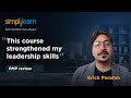 Simplilearn Reviews | How Erick transformed his leadership skills with PMP #GetCertifiedGetAhead