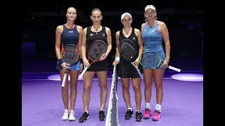 Vandeweghe/Barty vs. Babos/Mladenovic | 2018 WTA Finals Singapore Doubles Semifinals