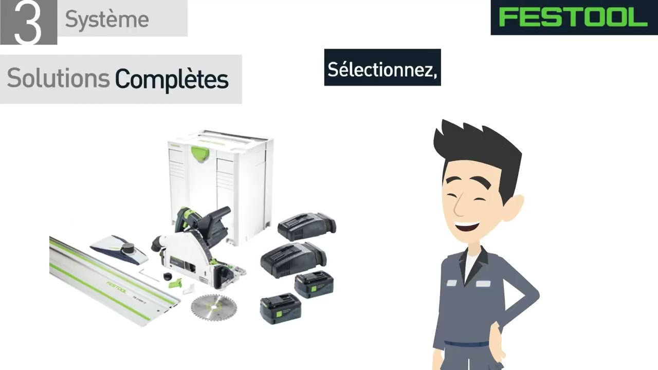 10 bonnes raisons Festool - Système