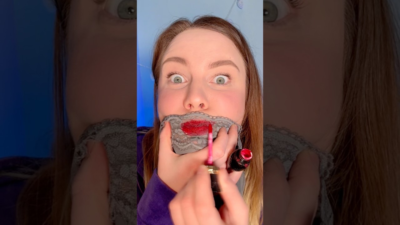 Trying the WEIRDEST Lip Hack 😳 