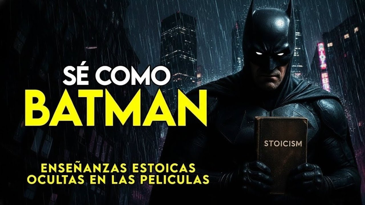 SÉ COMO BATMAN: ESTO NO VA DE BATMAN… VA DE TI | ESTOICISMO