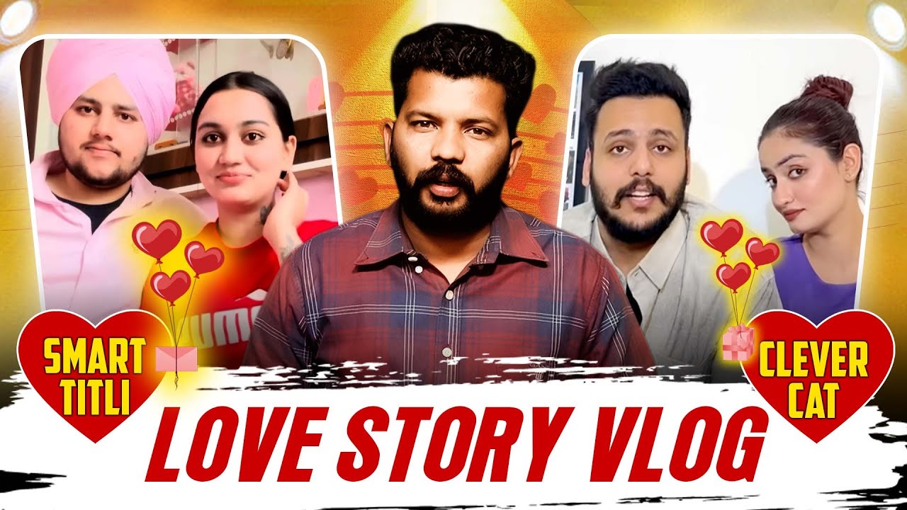 LOVE STORY Vlogs Roast || ਲਵ ਸਟੋਰੀਆਂ ਵਾਲਿਆਂ ਦੀ ਰੇਲ ਬਣਾਈ 🚂 Preetjatti | Rashika Sachdeva #youtube