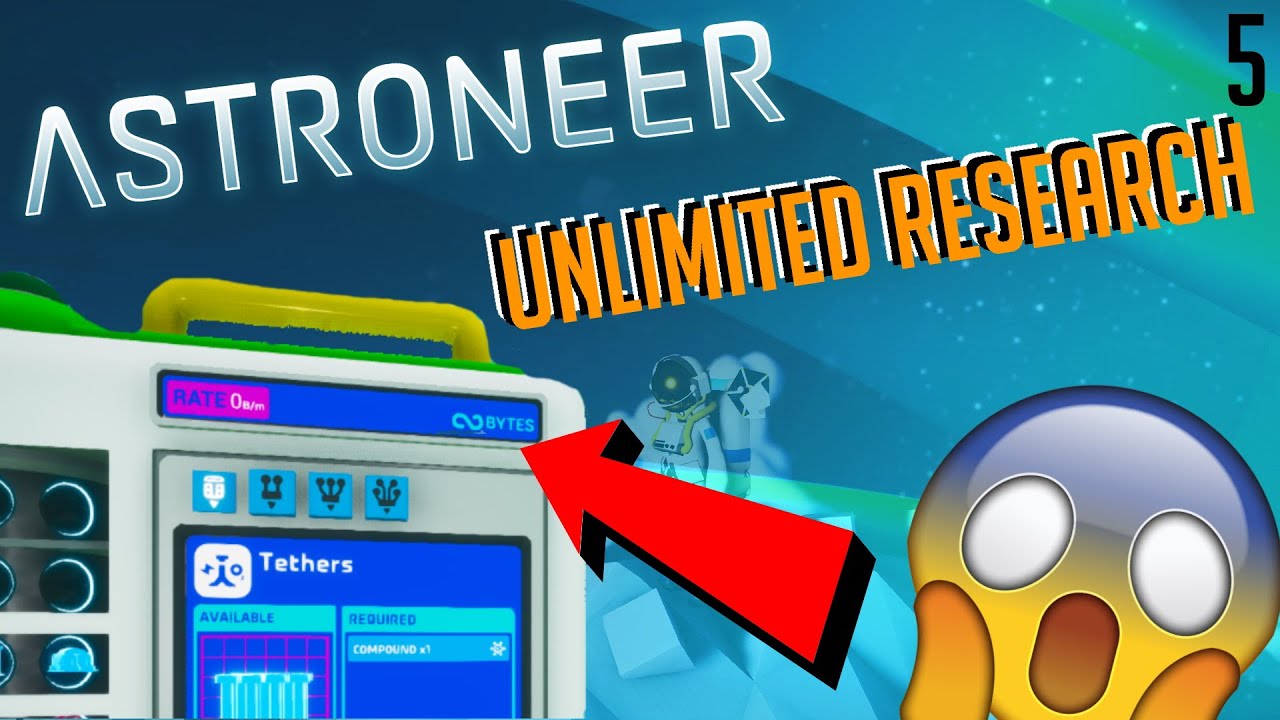 HOW TO GET UNLIMITED RESEARCH BYTES! Astroneer Episode 5 Season 1 YouTube