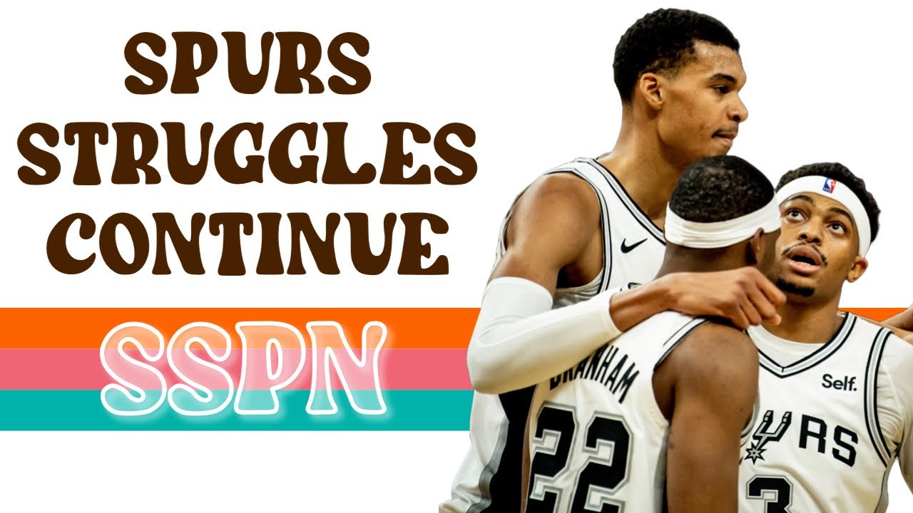 Spurs Losing Streak Continues | Wemby's Development | SSPN Live