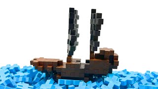Plus-Plus Pirate Ship Micro Build Tutorial