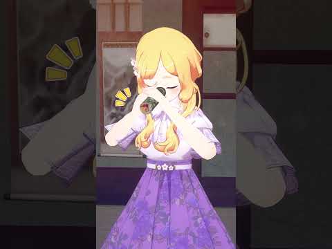 【恵方巻】みんなはどんな願い事をした？ #shorts #東雲めぐ #恵方巻き  #節分