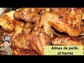 Alas de pollo  al horno 🍗 Recetas de cocina Fácil y Rápido 😋