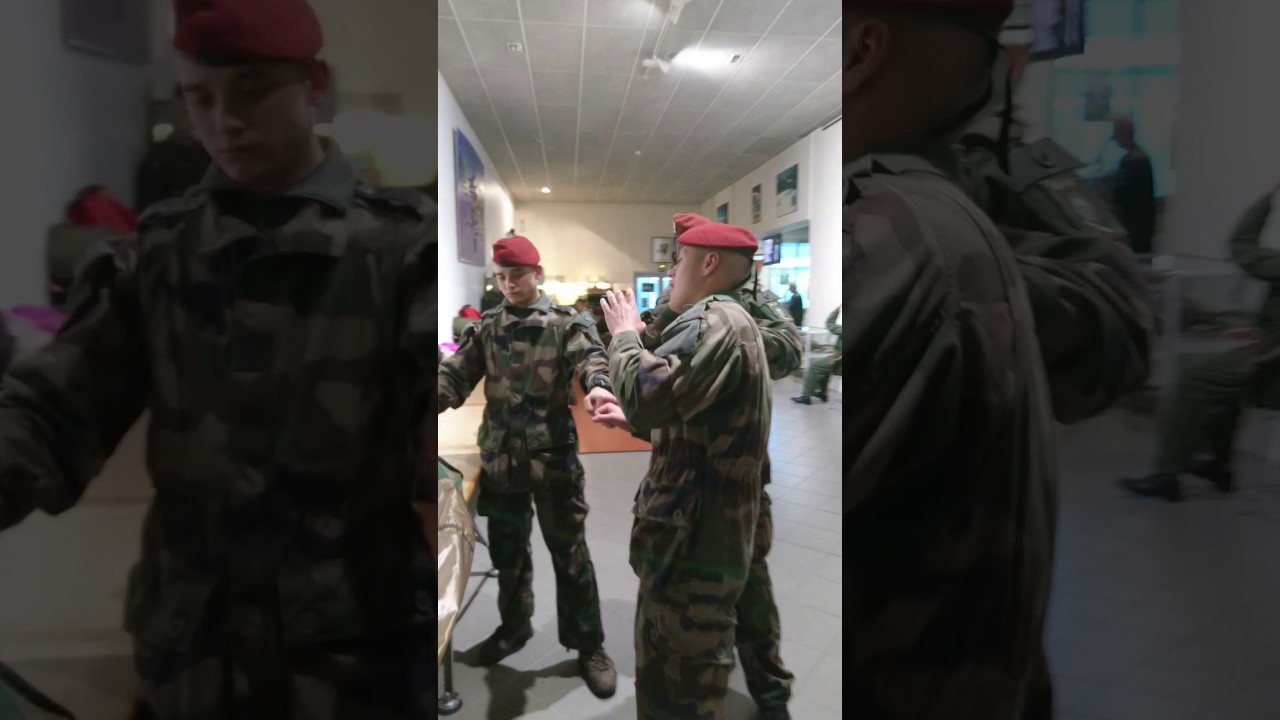 Mannequin challenge avec le 35ème RAP ; la Sainte Barbe au Musée des parachutistes