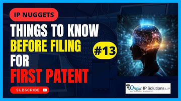 Things to know before filing for FIRST Patent. #patentapplication #patent #ipnuggets #ipr
