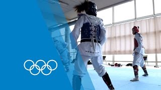 Taekwondo Training with Spain's Calvo Sisters | The Making of an Olympian