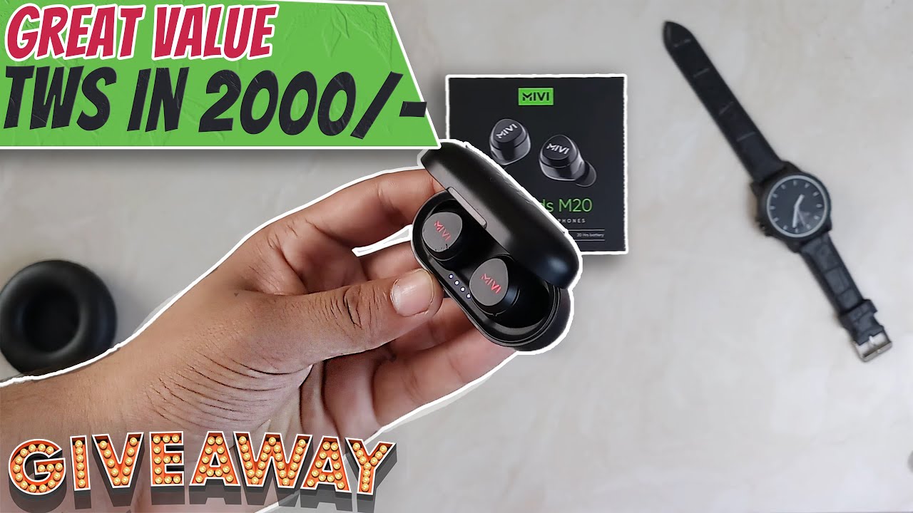 Mivi Duopods M20 Unboxing & Review || Giveaway Announcement || Ramzho