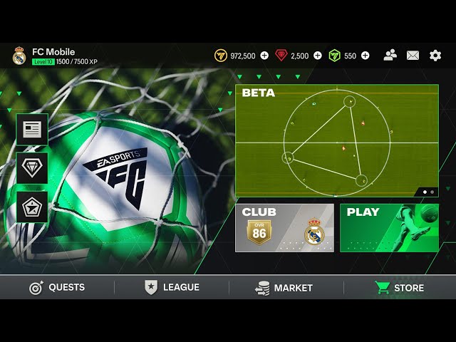 EA SPORTS FC MOBILE BETA GAMEPLAY [60 FPS] 