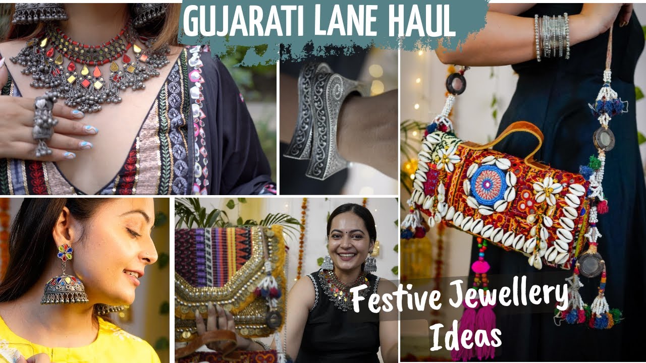 Gujarati Lane Shopping Haul | Festival Jewellery Ideas | Janpath, Delhi | Mahima Giri