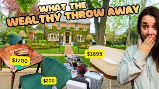Trash Picking Millionaire Neighborhoods Paid Off BIG TIME!