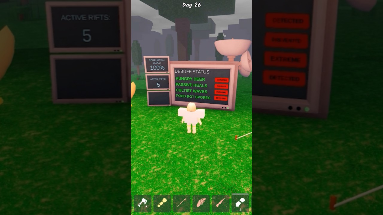 Roblox 99 Nights in the Forest How to Activate Hardmode 