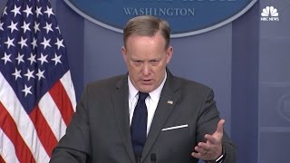 Sean Spicer's Deflection on White Supremacist Hate Crimes