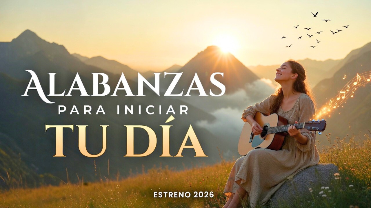 ALABANZAS PARA INICIAR TU DÍA CON DIOS ☀️ MÚSICA CRISTIANA QUE TRAE ALEGRÍA Y FUERZAS (2026)