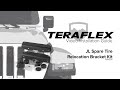 JL Spare Tire Relocation Bracket Install | TeraFlex