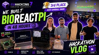 We Built an Edge AI Bioreactor Controller in 48 Hours at @CarletonUvideos | CU Hacking 2026 - Ottawa