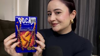 ASMR: PROVANDO DOCES ASIÁTICOS #2