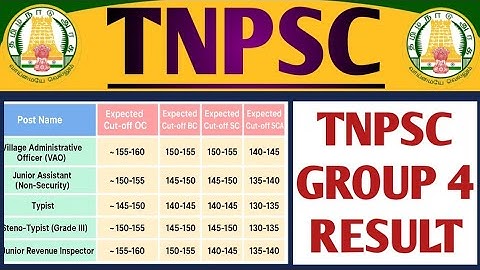🔴TNPSC 🤩Group 4 RESULT Release Announcement! | JA, Typist, VAO Additional Tasks Announcement & Me...