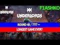 IS IT LONGEST GAME EVER IN DOTA UNDERLORDS? THIS GUY BEAT WORLD RECORD??