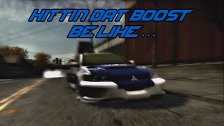 NFSMW - Hitting Boost