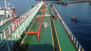 Olah gerak sandar kapal tanker