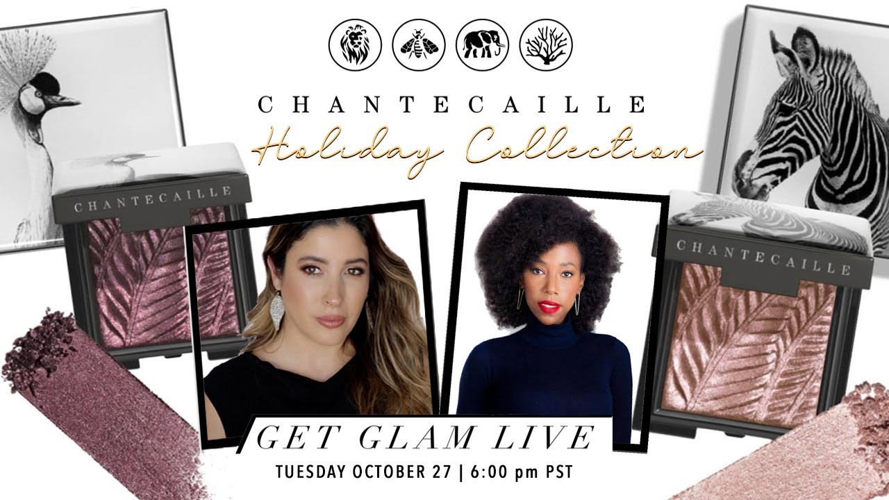 Kanael！コスメ CHANTECAILLE HOLIDAY 2020 ZEBRA & CRANE Luminescent Eyeshadows +