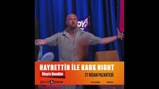 Kaos Show| Pazarda masaların üstüne atlayan adam😳. #kaosshow #hayrettin  #kesit #shrots