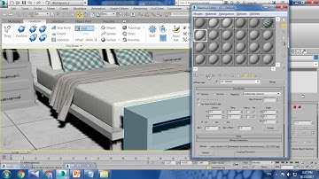 Tutorial on Modeling, texturing and Lighting an interior in 3dsmax using Vray. ( Part 3)