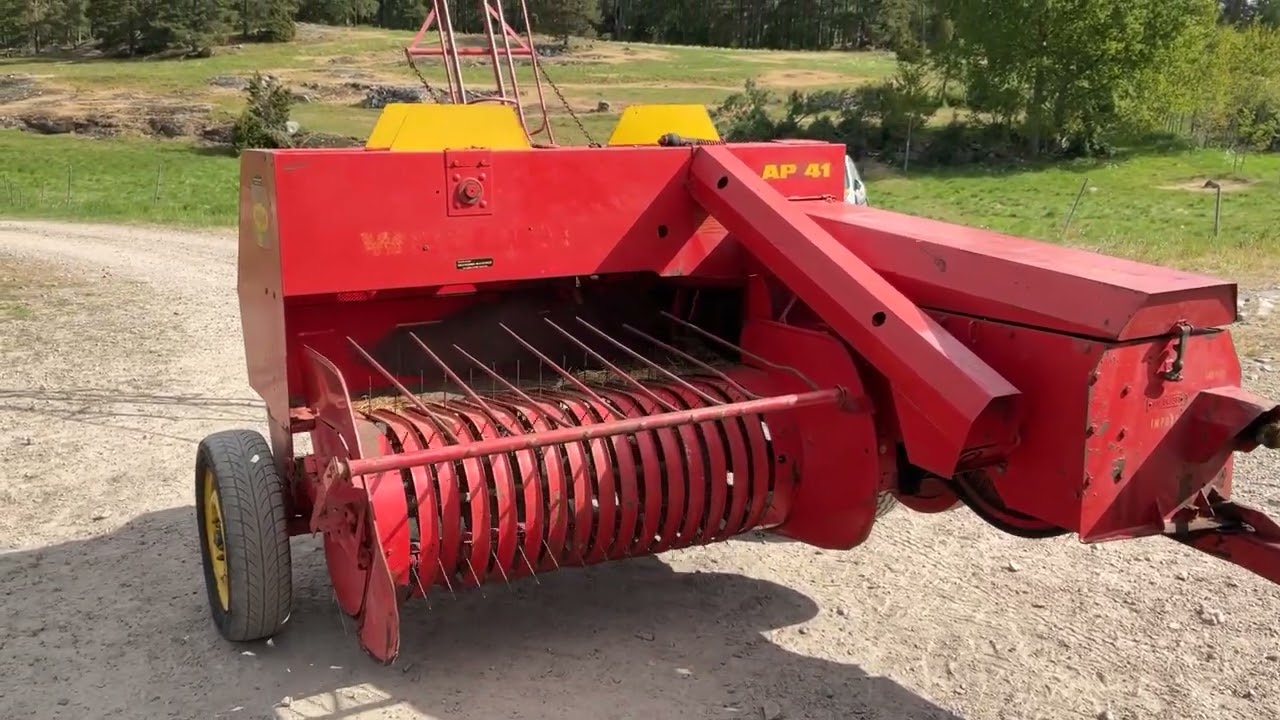 Fyrkantspress Welger AP41