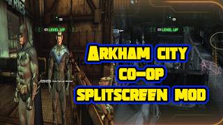 Batman Arkham city split screen tutorial!!