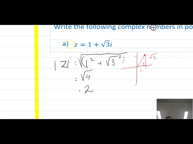 Polar Form of a complex number