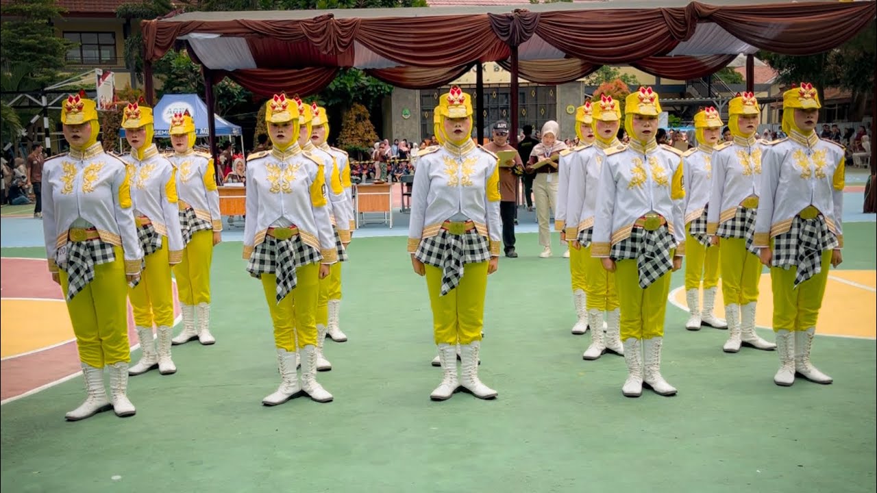 MERINDING! PASKIBRA SMAN 1 CIMANGGUNG SUMEDANG LKBB CHEXO'Z 2025 SMAN 1 CICALENGKA