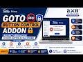 GOTO Button Control Addon 🔒 | Restrict User Access of GOTO Button in TallyPrime | AXN Infotech