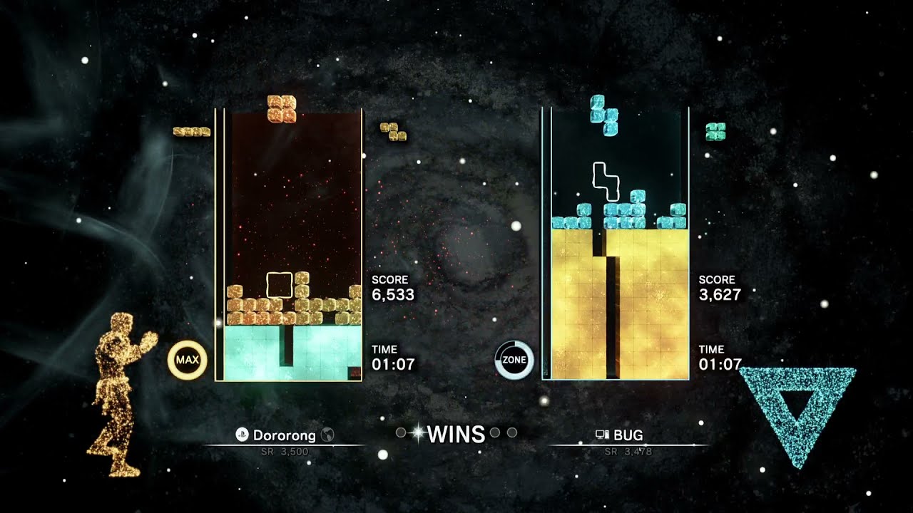 Tetris Effect: Connected - Multiplayer - Zone Battle