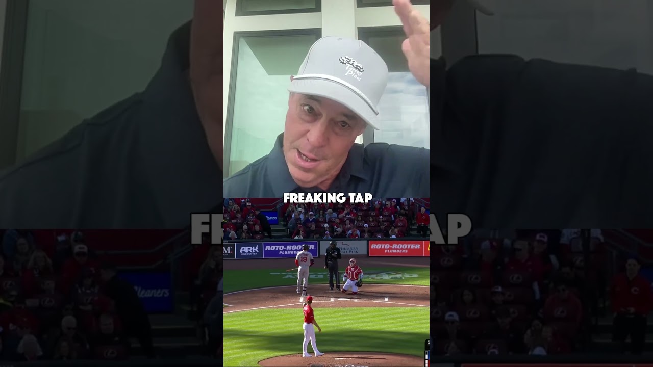 Greg Maddux is LOVING the “hitter’s clock” and the ABS system 👏