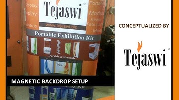 Magnetic Backdrop Setup Video Magnetic Popup Mumbai, Delhi, Bangalore, Chennai, Hyderabad, India