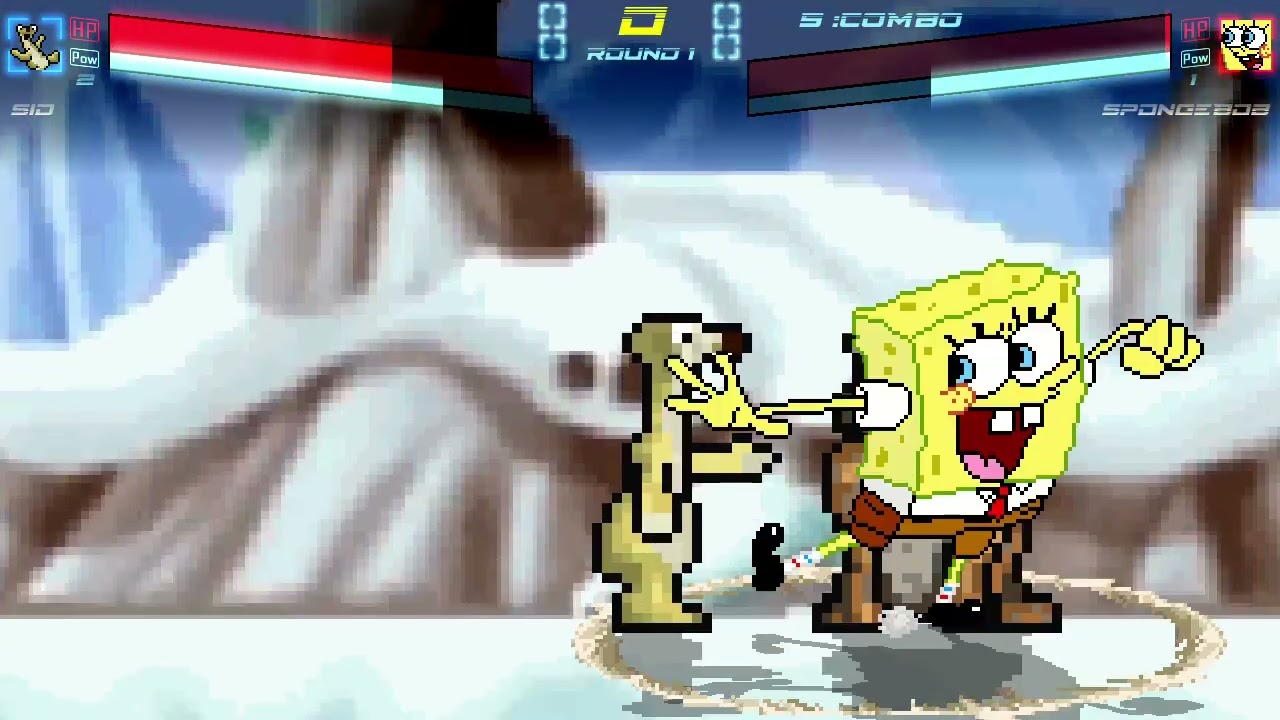 Mugen Request - Sid (Me) VS Spongebob