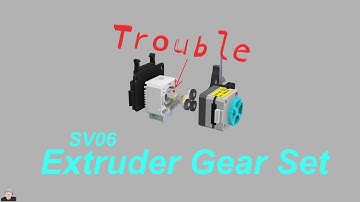 SV06 Extruder Gear common issue, repair, and maintenance guide