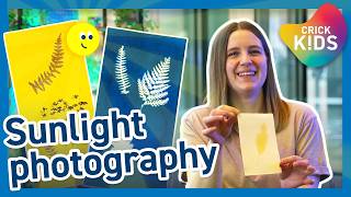 Leaf Printing with the Sun | Science & Art Activity for Kids