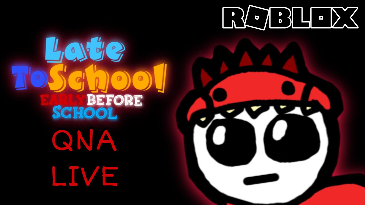 (Playing Roblox) + Answering Late To School Questions!!! YouTube