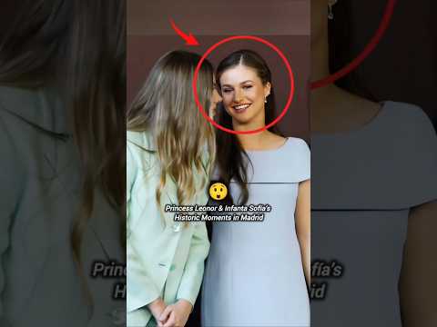 Video Princess Leonor & Infanta Sofías Historic Moments in Madrid