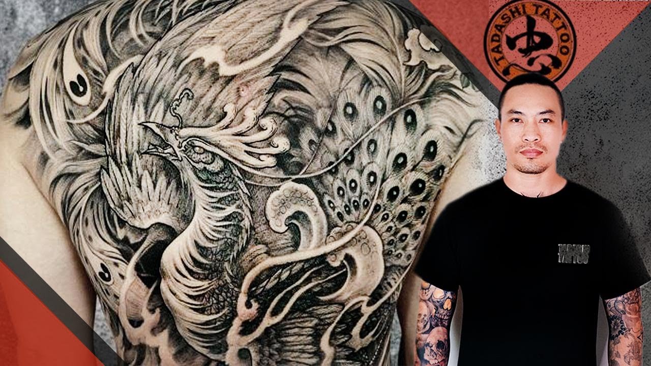 Phoenix Tattoo full back (Part 4) | XĂM PHƯỢNG HOÀNG... - youtube